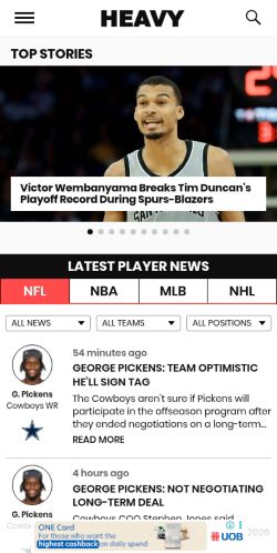 Screenshot of the audited page (Mobile 375×812)