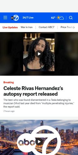 Screenshot of the audited page (Mobile 375×812)