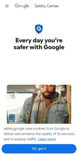 Screenshot of the audited page (Mobile 375×812)