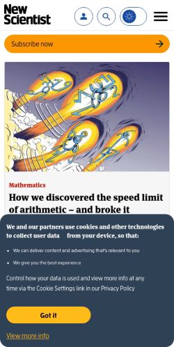 Screenshot of the audited page (Mobile 375×812)