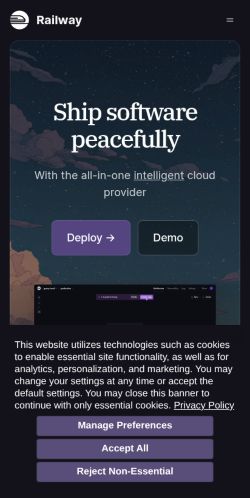 Screenshot of the audited page (Mobile 375×812)
