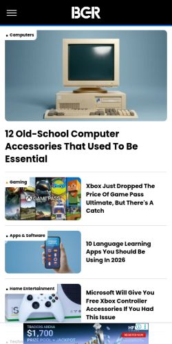 Screenshot of the audited page (Mobile 375×812)