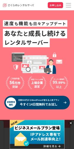 Screenshot of the audited page (Mobile 375×812)