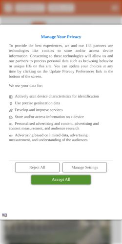 Screenshot of the audited page (Mobile 375×812)