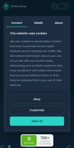 Screenshot of the audited page (Mobile 375×812)