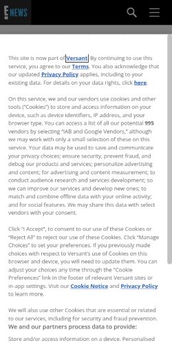 Screenshot of the audited page (Mobile 375×812)