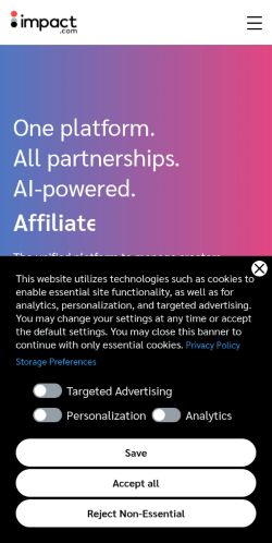 Screenshot of the audited page (Mobile 375×812)