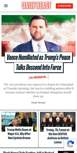 Screenshot of the audited page (Mobile 375×812)