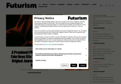 Screenshot of the audited page (Desktop 1440×900)