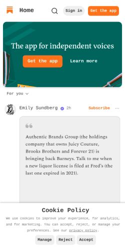 Screenshot of the audited page (Mobile 375×812)
