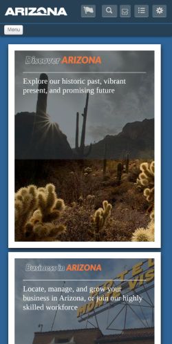 Screenshot of the audited page (Mobile 375×812)