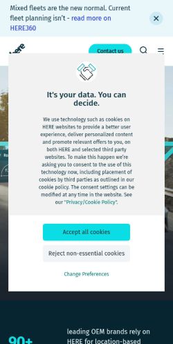 Screenshot of the audited page (Mobile 375×812)