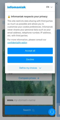 Screenshot of the audited page (Mobile 375×812)