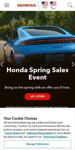 Screenshot of the audited page (Mobile 375×812)