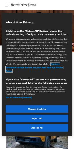 Screenshot of the audited page (Mobile 375×812)