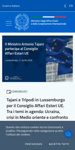 Screenshot of the audited page (Mobile 375×812)