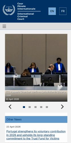 Screenshot of the audited page (Mobile 375×812)