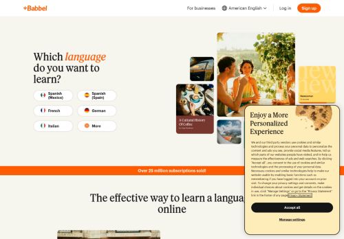 Screenshot of the audited page (Desktop 1440×900)