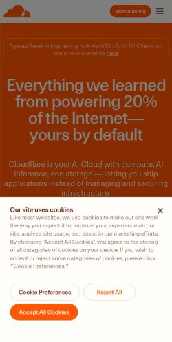 Screenshot of the audited page (Mobile 375×812)