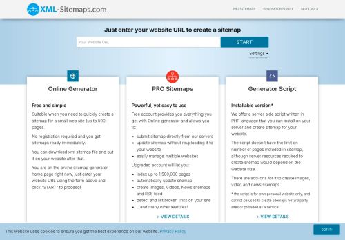Screenshot of the audited page (Desktop 1440×900)