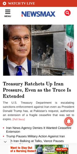 Screenshot of the audited page (Mobile 375×812)