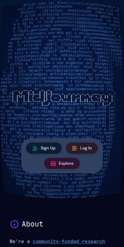 Screenshot of the audited page (Mobile 375×812)