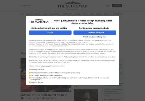 Screenshot of the audited page (Desktop 1440×900)