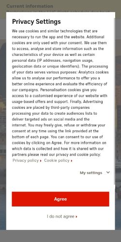 Screenshot of the audited page (Mobile 375×812)