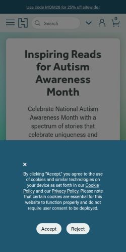 Screenshot of the audited page (Mobile 375×812)