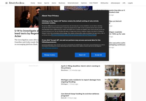 Screenshot of the audited page (Desktop 1440×900)