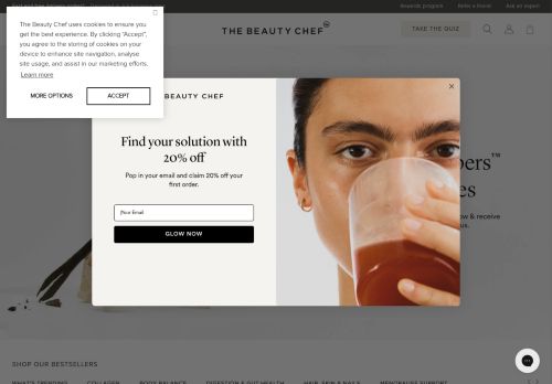 Screenshot of the audited page (Desktop 1440×900)