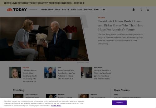 Screenshot of the audited page (Desktop 1440×900)
