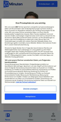 Screenshot of the audited page (Mobile 375×812)