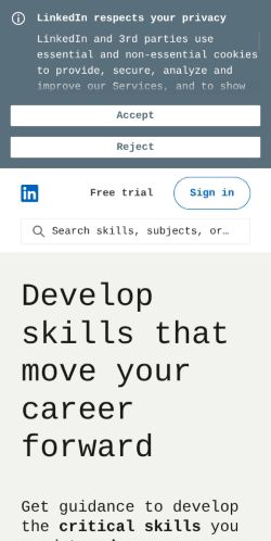 Screenshot of the audited page (Mobile 375×812)