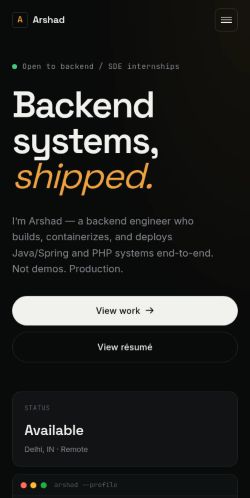 Mobile screenshot
