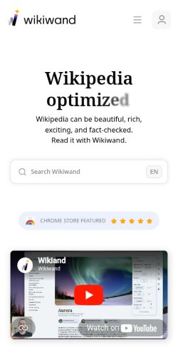 Screenshot of the audited page (Mobile 375×812)