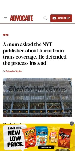 Screenshot of the audited page (Mobile 375×812)