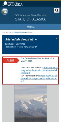 Screenshot of the audited page (Mobile 375×812)