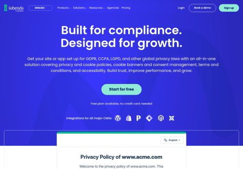 Screenshot of the audited page (Desktop 1440×900)