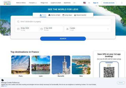 Screenshot of the audited page (Desktop 1440×900)