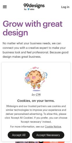 Screenshot of the audited page (Mobile 375×812)