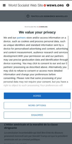 Screenshot of the audited page (Mobile 375×812)