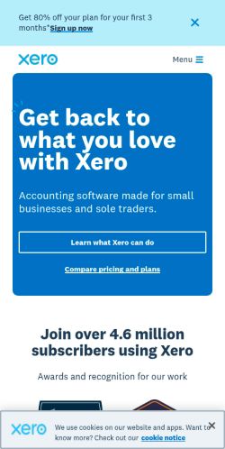 Screenshot of the audited page (Mobile 375×812)