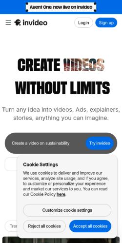 Screenshot of the audited page (Mobile 375×812)
