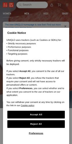 Screenshot of the audited page (Mobile 375×812)