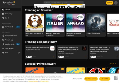 Screenshot of the audited page (Desktop 1440×900)