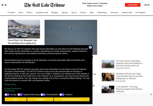 Screenshot of the audited page (Desktop 1440×900)