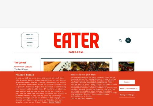 Screenshot of the audited page (Desktop 1440×900)