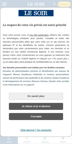 Screenshot of the audited page (Mobile 375×812)