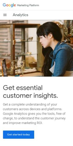 Screenshot of the audited page (Mobile 375×812)